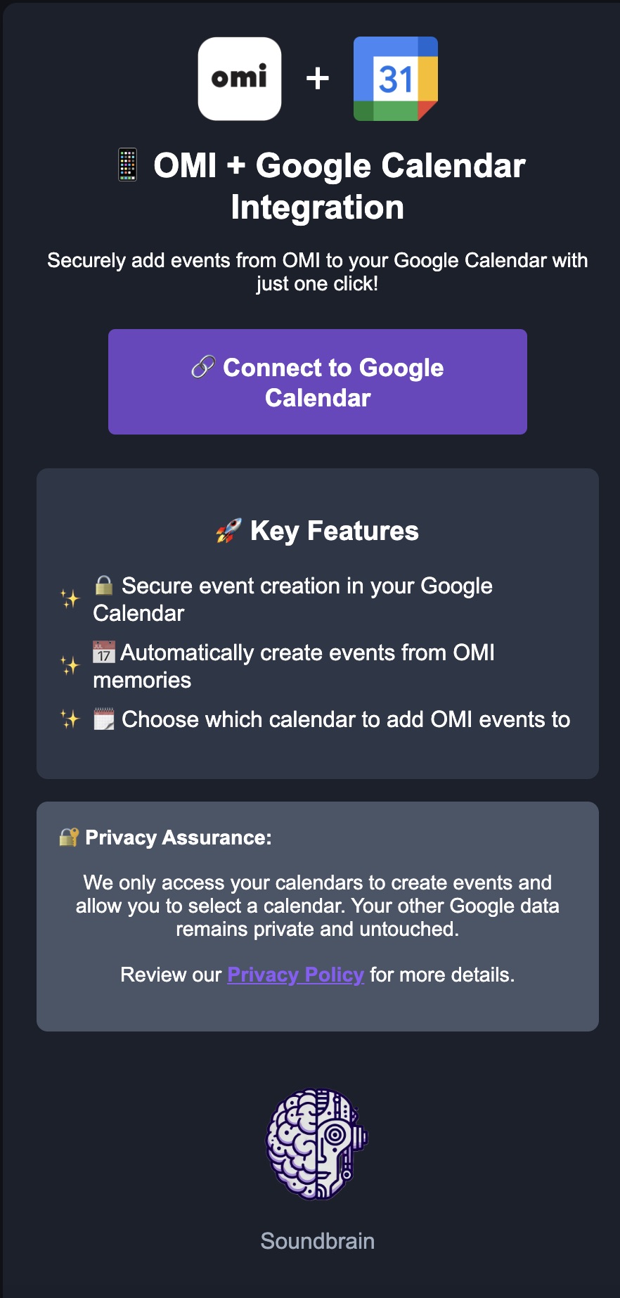 Configuration Step 1